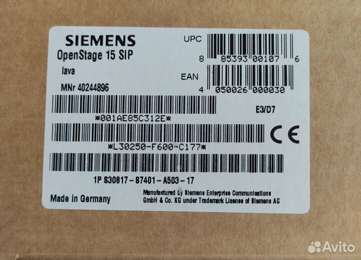 Телефон Siemens Openstage 15 sip