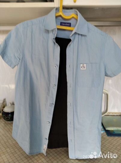 Рубашка с брюками 128