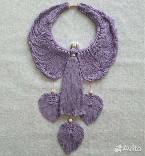 Макраме ангел Ловец снов макраме