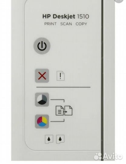Цветной струйный мфу принтер HP Deskjet 1510