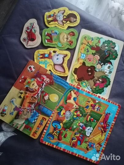 Деревянные пазлы