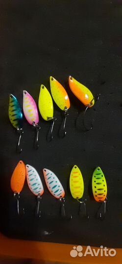 Набор блёсен микроколебалок