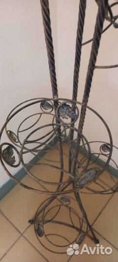 Винтажные кованые подставки