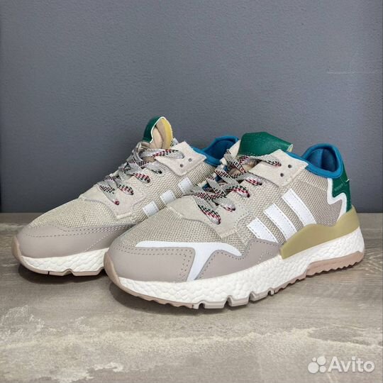 Adidas Nite Jogger Grey-Green (39р)