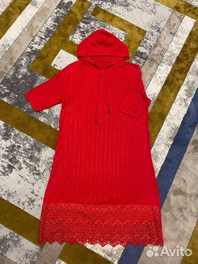 Платье вязаное