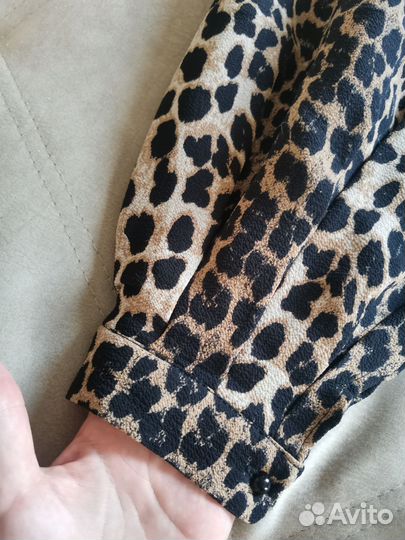 Блузка леопард