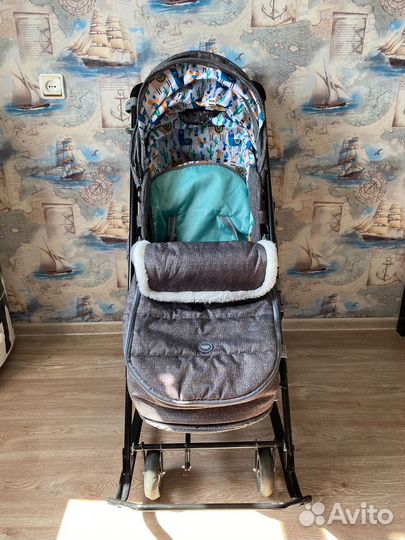 Санки коляска Nika