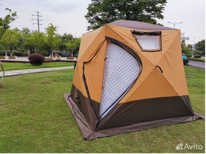 Походная баня палатка куб