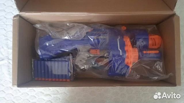 Бластер игрушечный автомат, на батарейках