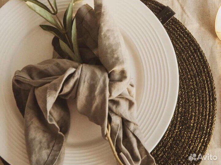 Салфетки на стол круглые салфетки под приборы