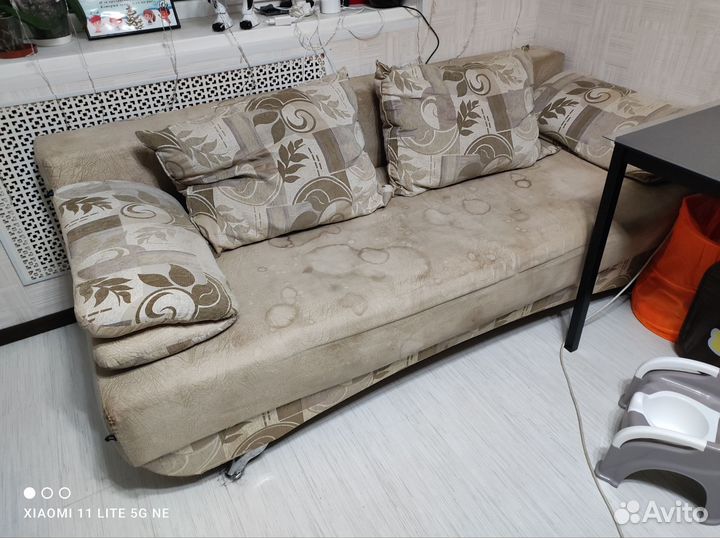 Диван прямой раскладной