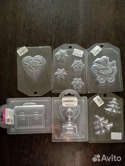 Пластиковые формы для мыла новые