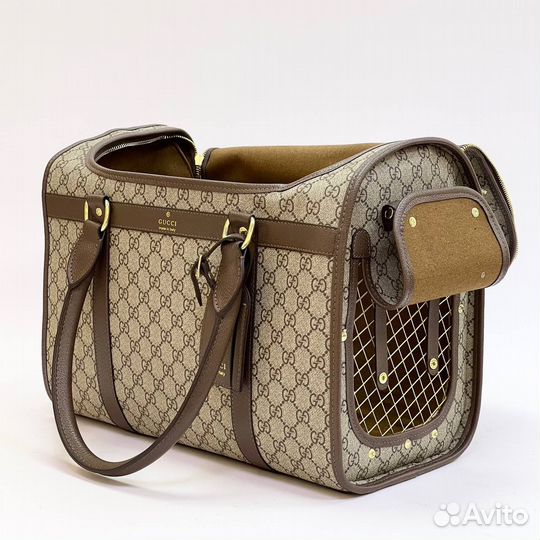 Переноска для животных Gucci premium