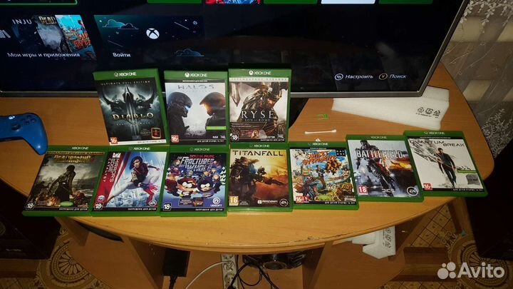 Игры на xbox One диски