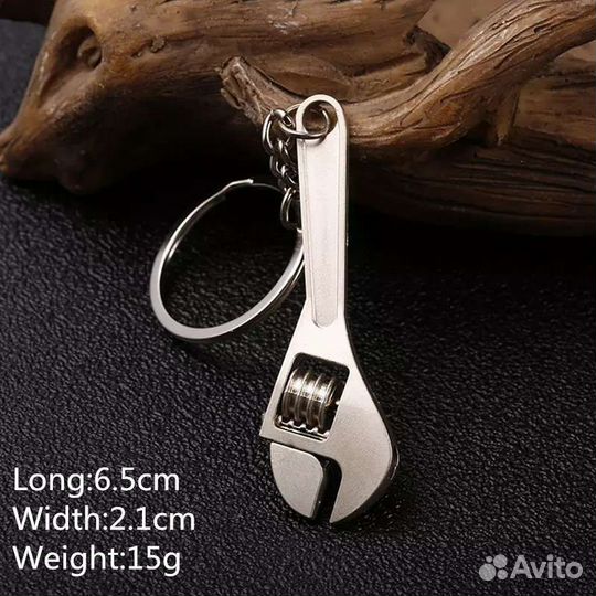 Брелок металлический