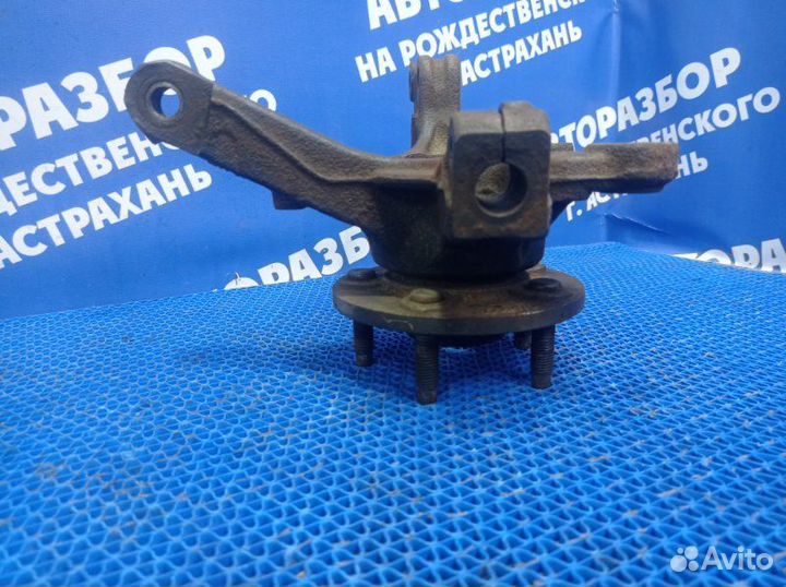 Передний левый поворотный кулак Chevrolet Aveo