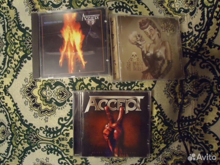 CD диски фирменные Рок метал