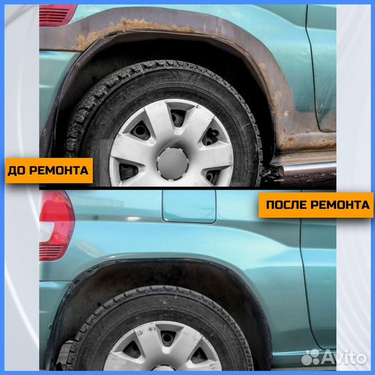 Ремонтная штамповка арок VW Sharan 1(1995-2010)