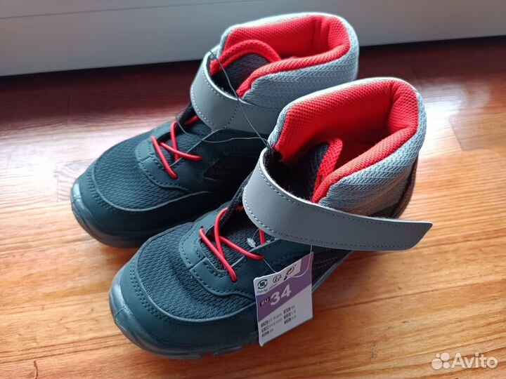 Кроссовки детские decathlon 34 размер, 21.5 см