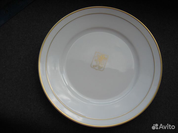 Чайная тройка антикварная Фюрстенберг подарок