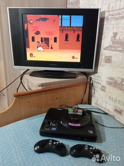 Игровая приставка Sega с играми