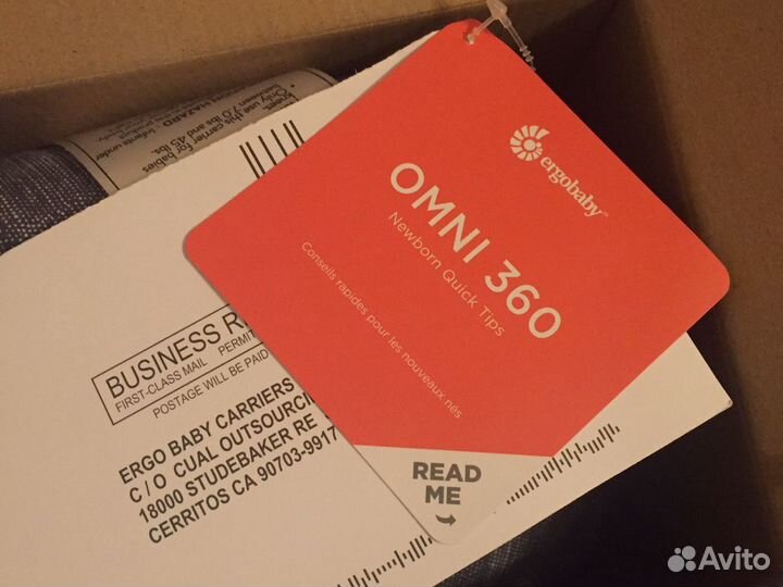 Новый Эрго рюкзак-кенгуру Ergobaby Omni 360 Оригин