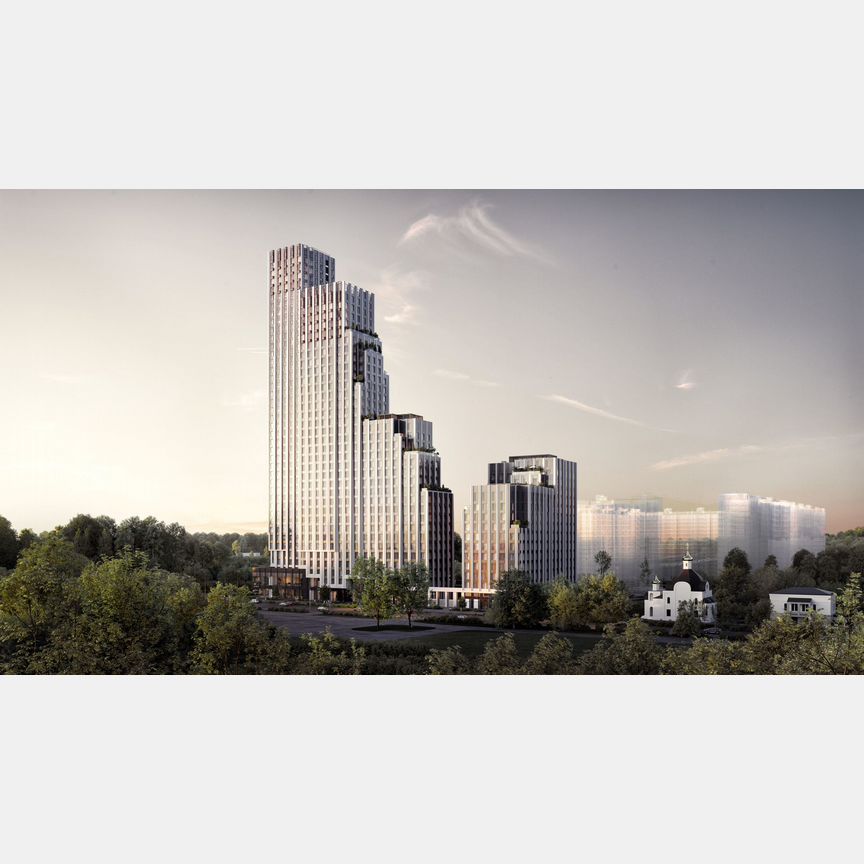 1-к. квартира, 54,8 м², 4/43 эт.