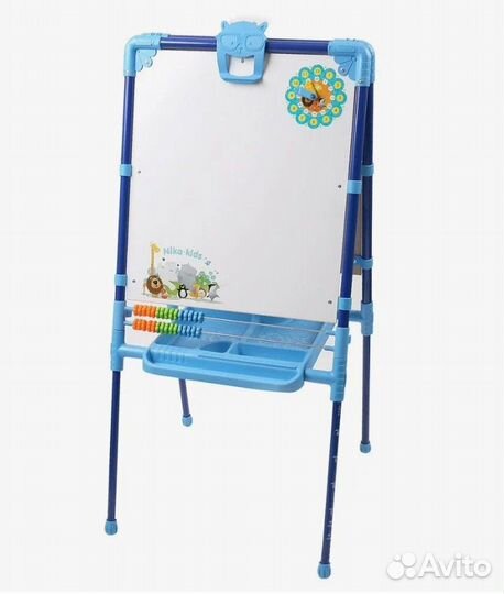 Мольберт двусторонний - Доска знаний №2 (голубой)