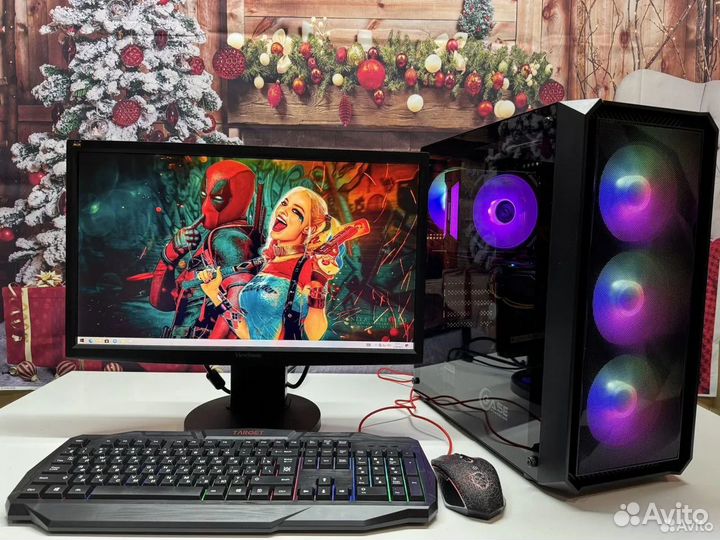 Игровой пк 10 ядер с RTX2060super 8gb/RAM2*8