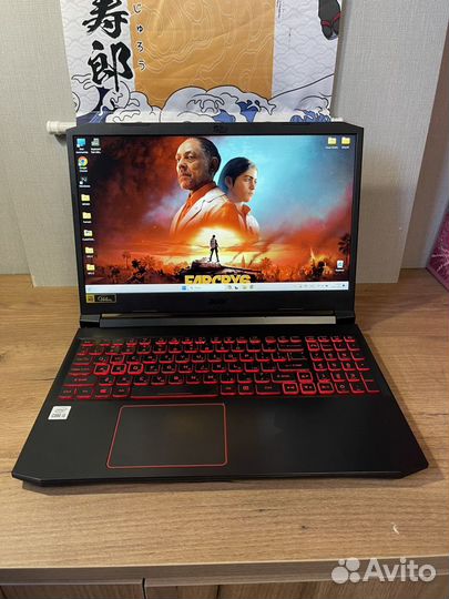 Игровой Acer Nitro RTX 3050/i5-10300H/16 гб/SSD