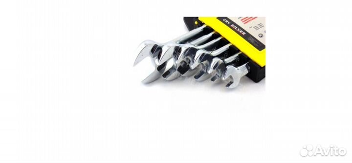 Набор комбинированных ключей 8-19 мм
