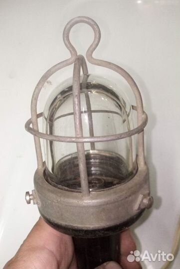 Судовой светильник сс-1400 переносной СССР