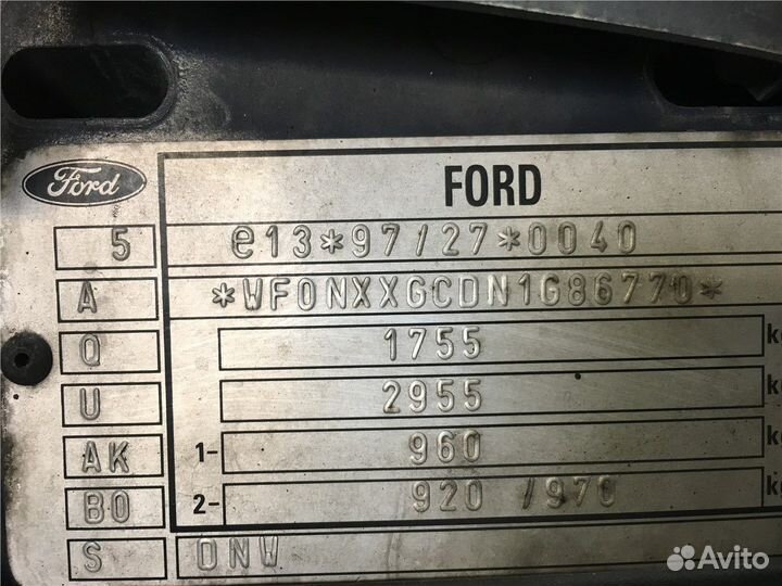 Разбор на запчасти Ford Focus 1