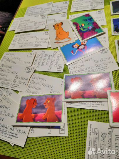 Карточки Король Лев