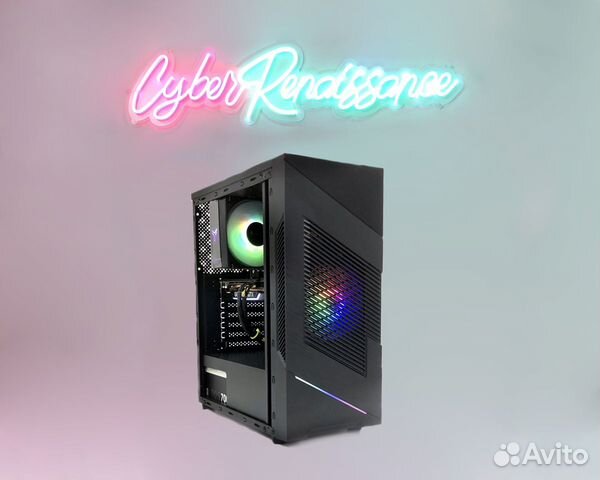 Игровой PC Ryzen 5 5500 16 Gb RAM AMD RX 6600 8GB