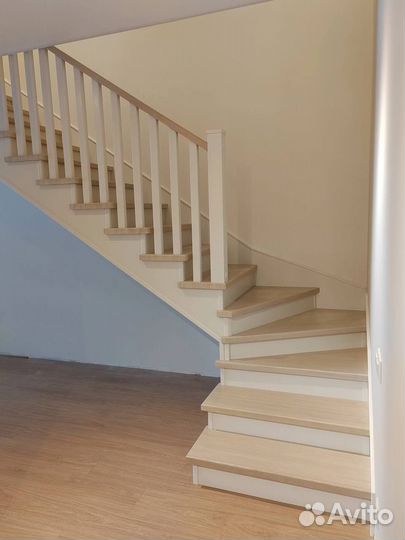 Изготовление лестниц на металлокаркасе