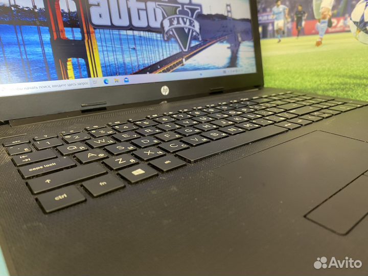 Как Новый Ноутбук HP Ryzen/Full-HD/SSD+HDD