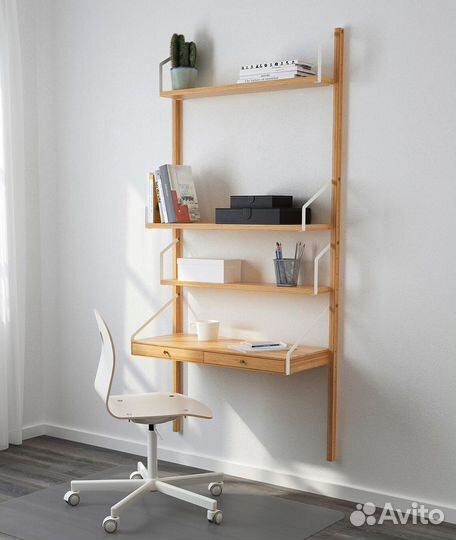 Подвесная комбинация столик шкаф полки подвесные