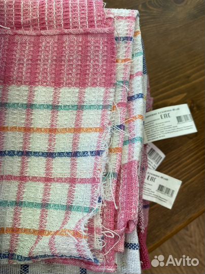 Новые полотенца кухонные рогожка хлопок