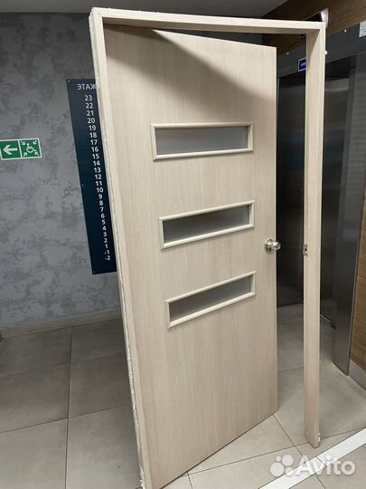 Двери межкомнатные с коробкой 90