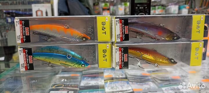 Раттлины BAT nami 95mm, 19g