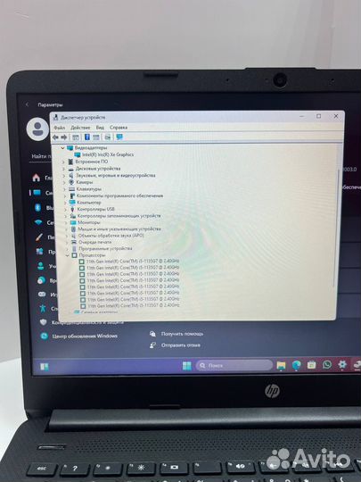 Ноутбук hp laptop 14s-dq2075nia