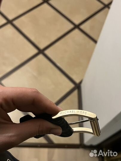 Кожаная куртка michael kors