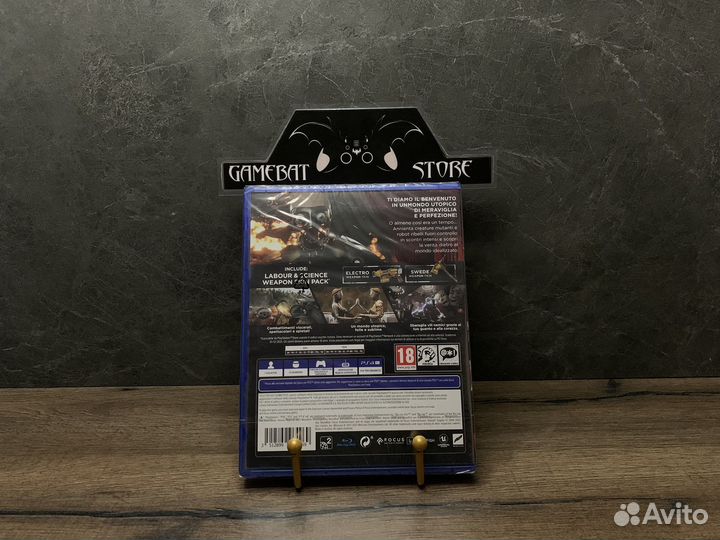 Atomic Heart PS4 (диск новый)