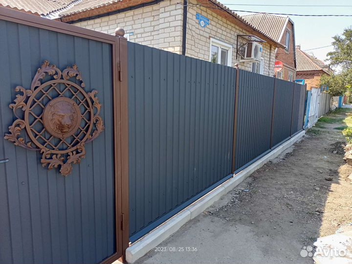 Заборы, навесы