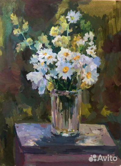 Картина маслом этюд