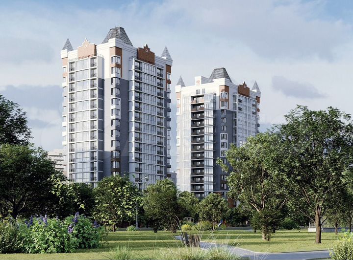 3-к. квартира, 84,8 м², 12/16 эт.