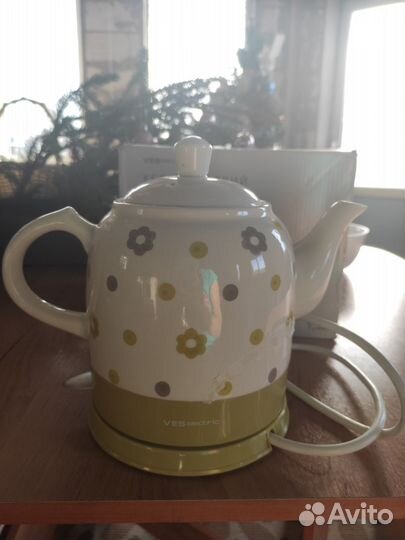 Чайник керамический электрический