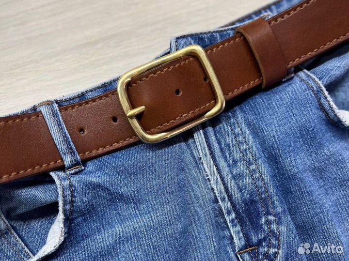 Ремень мужской ручной работы
