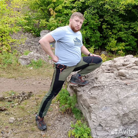 Лёгкие мужские штаны для туризма и рыбалки